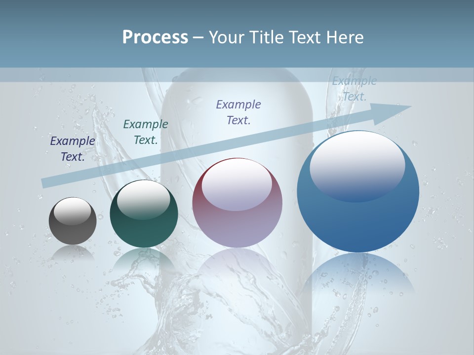 Flow Transparent Russian PowerPoint Template