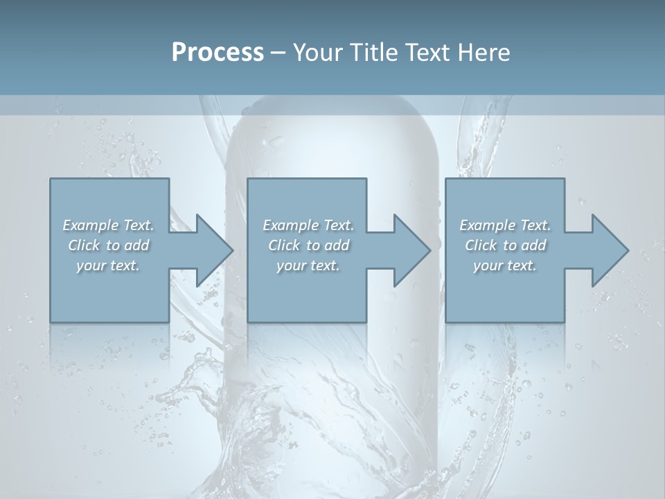 Flow Transparent Russian PowerPoint Template