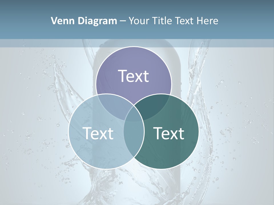 Flow Transparent Russian PowerPoint Template
