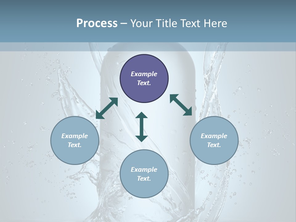 Flow Transparent Russian PowerPoint Template