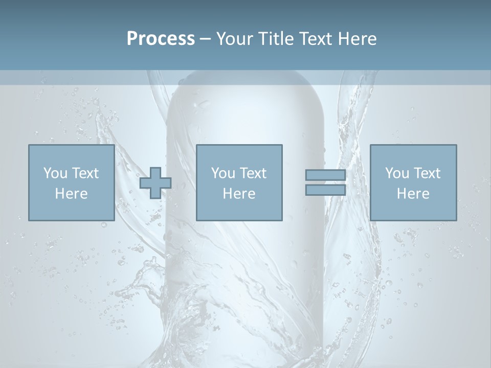 Flow Transparent Russian PowerPoint Template