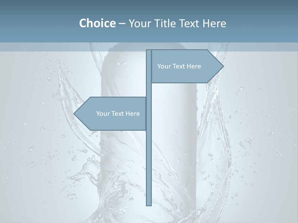 Flow Transparent Russian PowerPoint Template