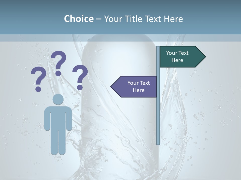 Flow Transparent Russian PowerPoint Template