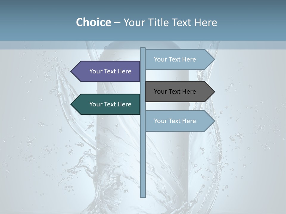 Flow Transparent Russian PowerPoint Template
