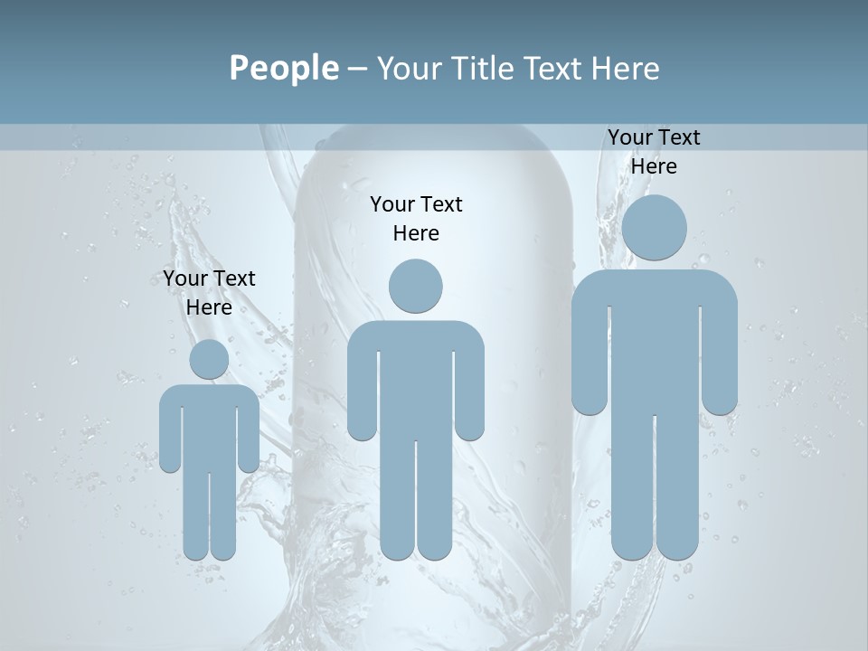 Flow Transparent Russian PowerPoint Template