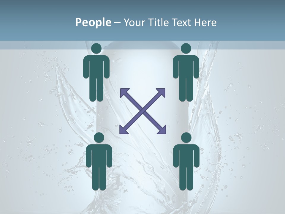 Flow Transparent Russian PowerPoint Template