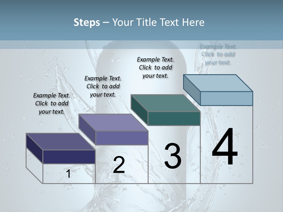 Flow Transparent Russian PowerPoint Template