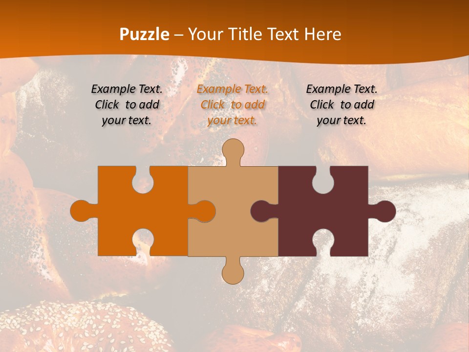 Bun Flour Many PowerPoint Template