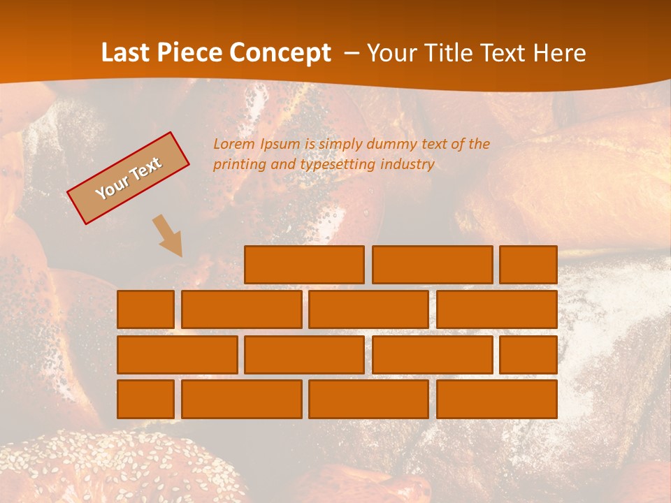 Bun Flour Many PowerPoint Template