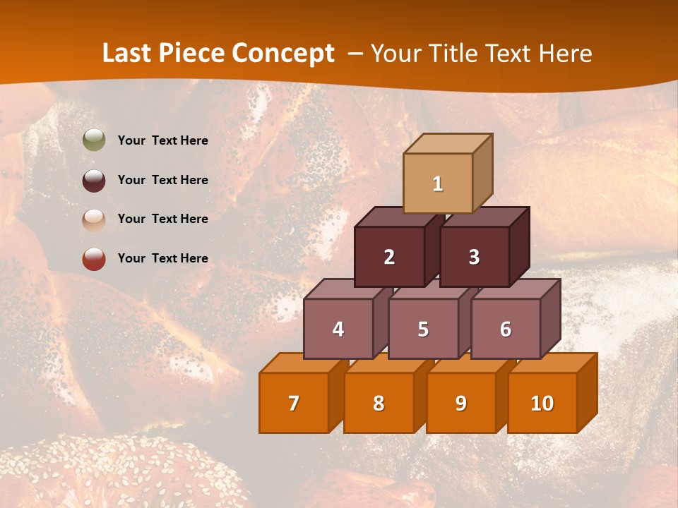 Bun Flour Many PowerPoint Template