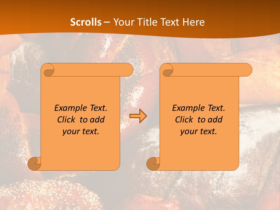 Bun Flour Many PowerPoint Template