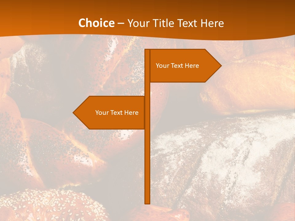 Bun Flour Many PowerPoint Template