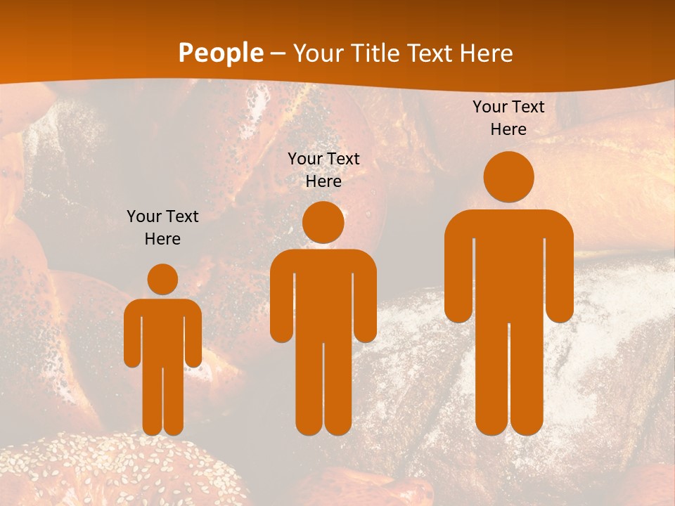 Bun Flour Many PowerPoint Template