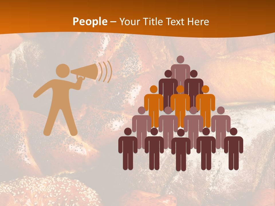 Bun Flour Many PowerPoint Template