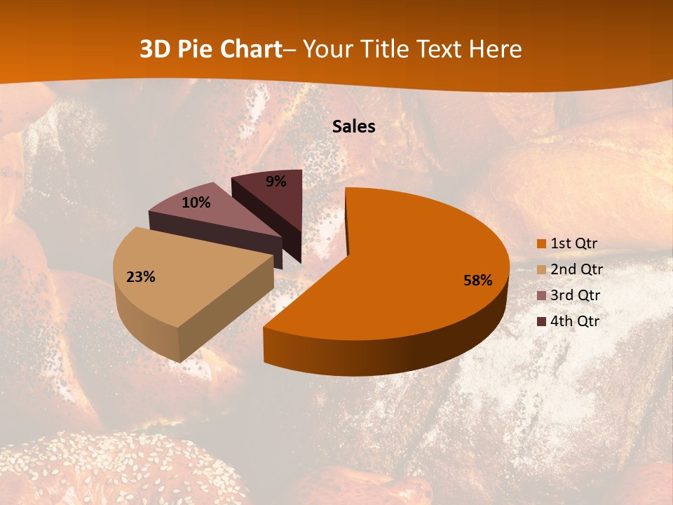 Bun Flour Many PowerPoint Template