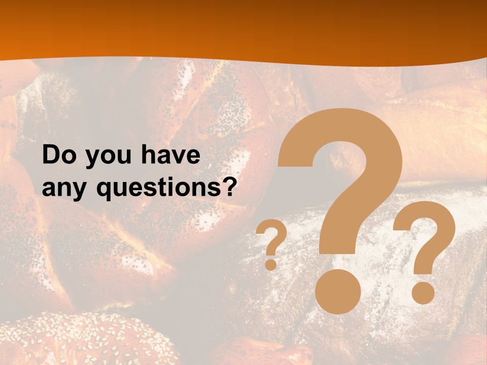 Bun Flour Many PowerPoint Template