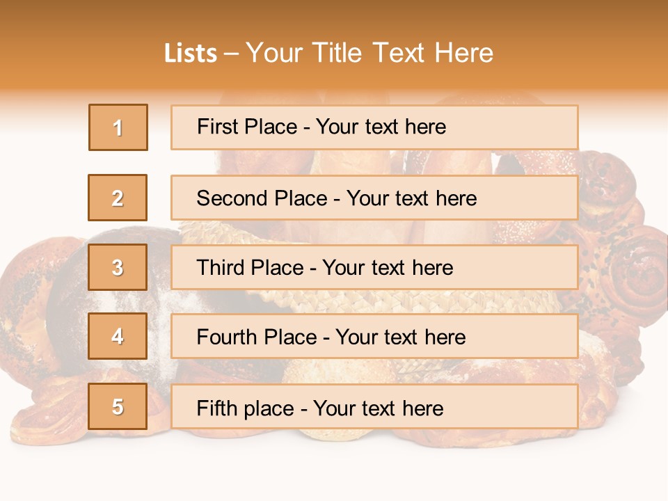Bakery Ingredient Cereal PowerPoint Template
