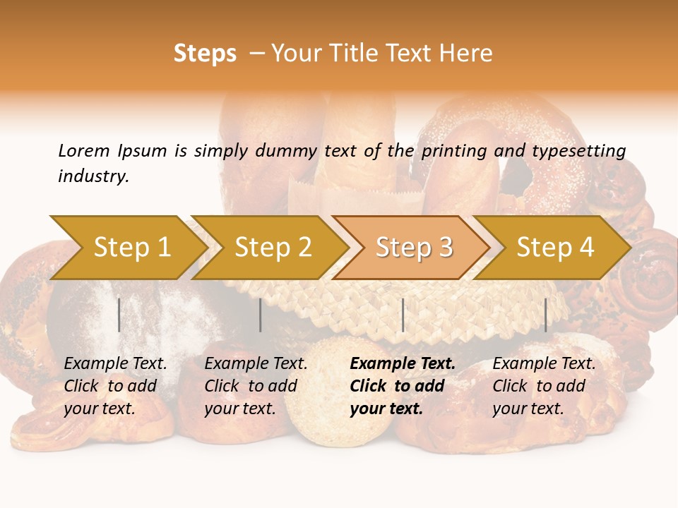 Bakery Ingredient Cereal PowerPoint Template