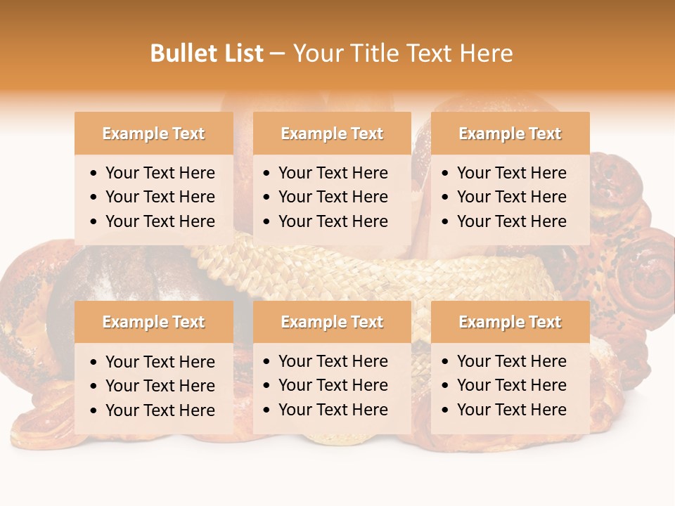 Bakery Ingredient Cereal PowerPoint Template