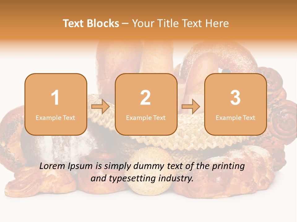 Bakery Ingredient Cereal PowerPoint Template