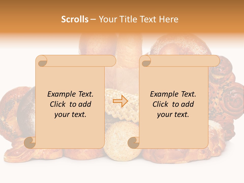 Bakery Ingredient Cereal PowerPoint Template
