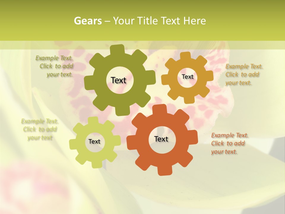 Li Ten Toon Chair PowerPoint Template