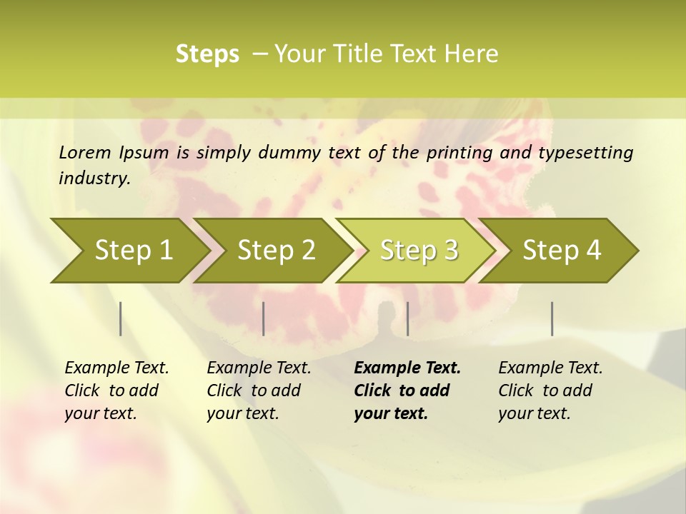 Li Ten Toon Chair PowerPoint Template