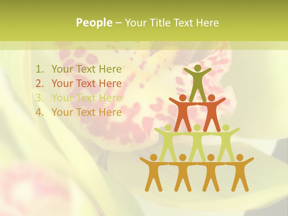 Li Ten Toon Chair PowerPoint Template