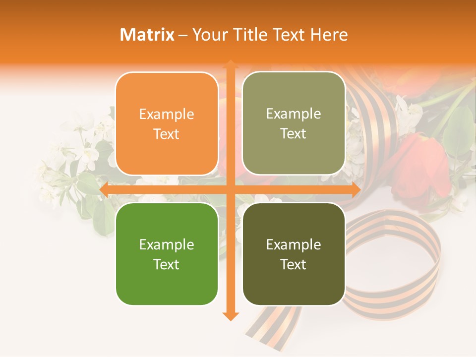 May Red Tape PowerPoint Template