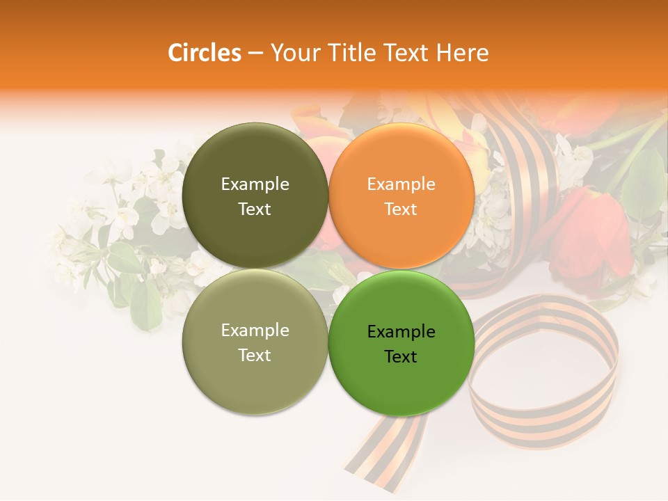 May Red Tape PowerPoint Template