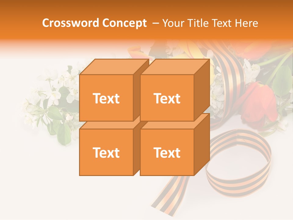 May Red Tape PowerPoint Template