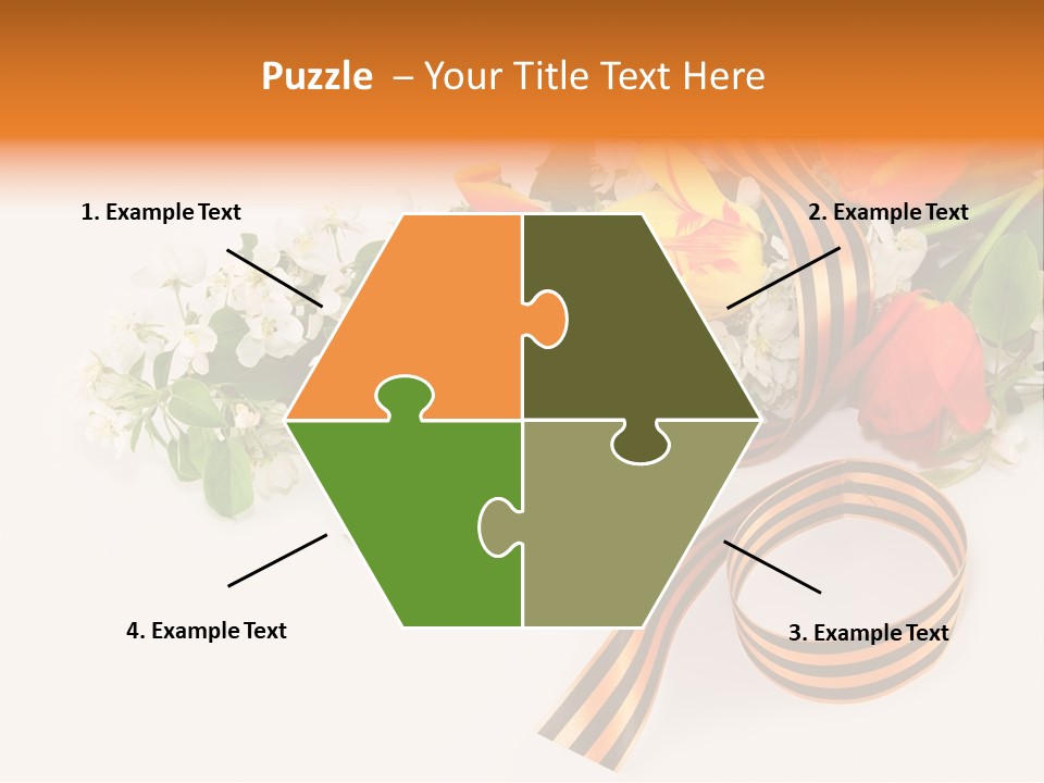 May Red Tape PowerPoint Template