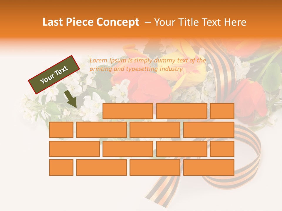 May Red Tape PowerPoint Template