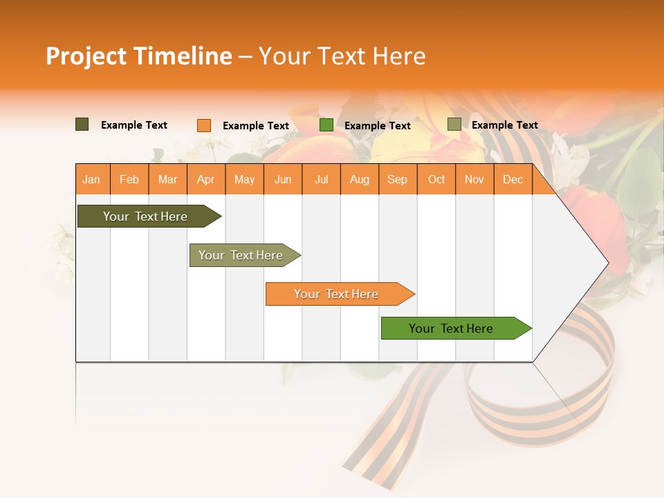 May Red Tape PowerPoint Template