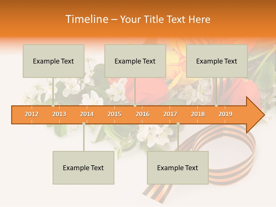 May Red Tape PowerPoint Template