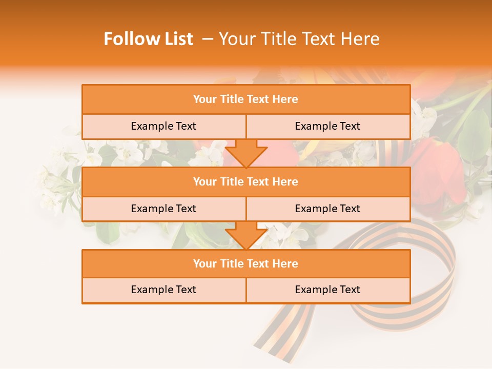 May Red Tape PowerPoint Template