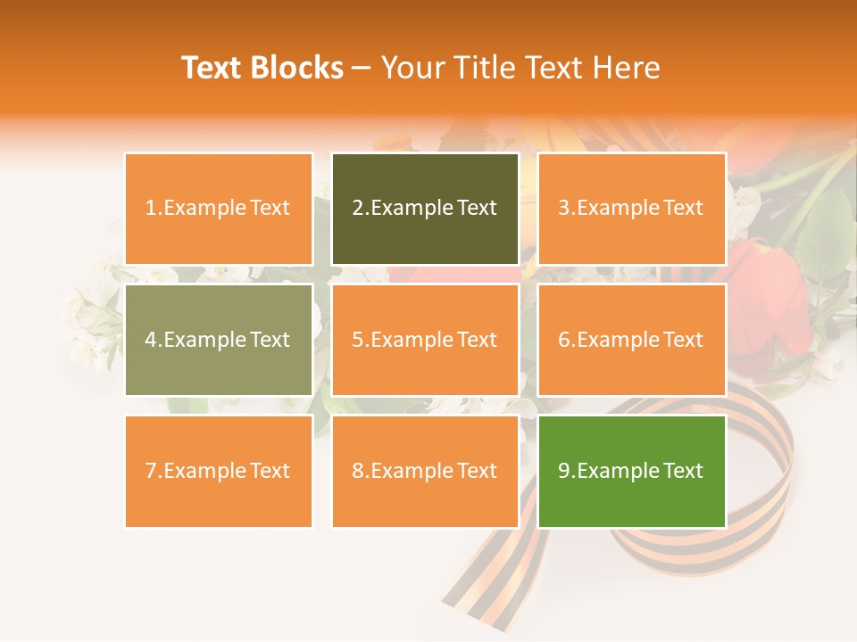 May Red Tape PowerPoint Template