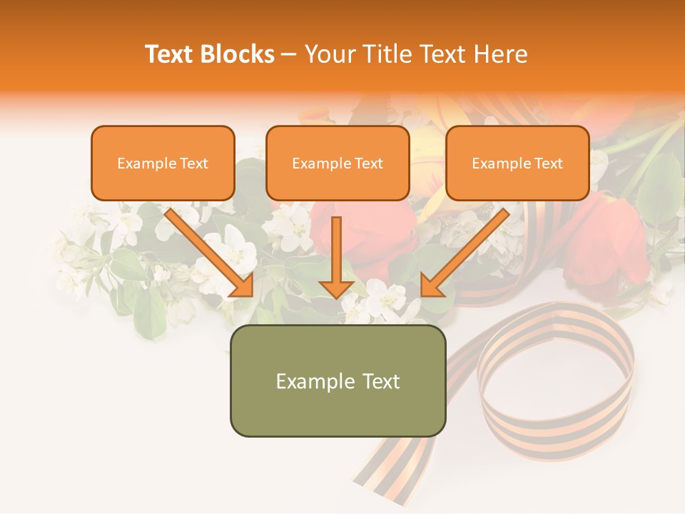 May Red Tape PowerPoint Template