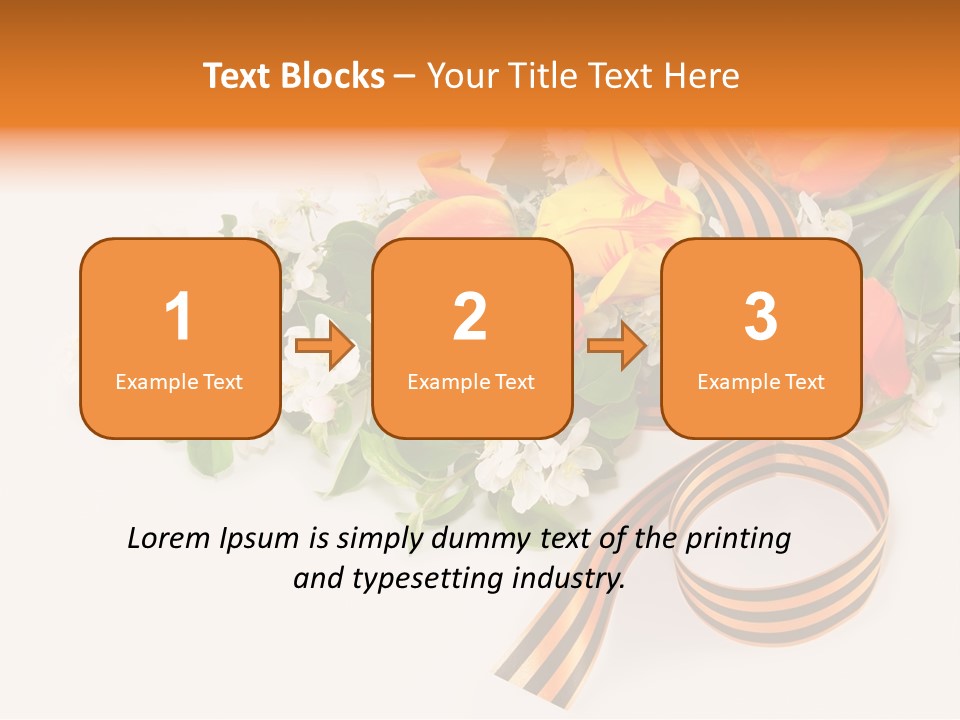 May Red Tape PowerPoint Template