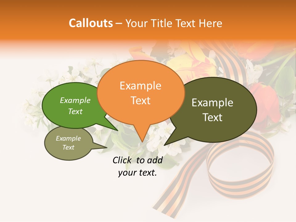 May Red Tape PowerPoint Template