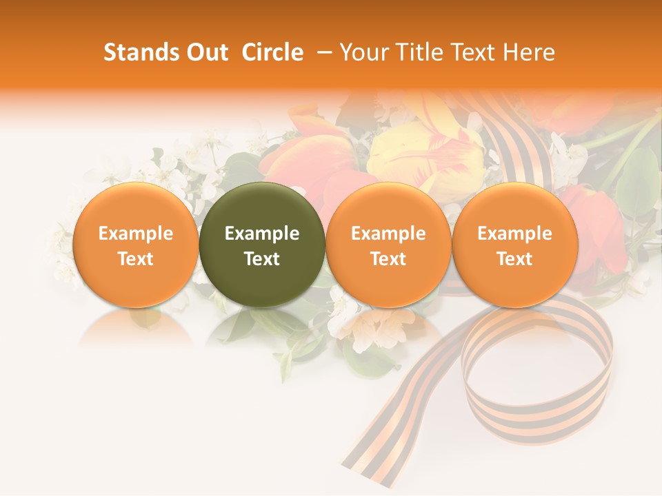 May Red Tape PowerPoint Template