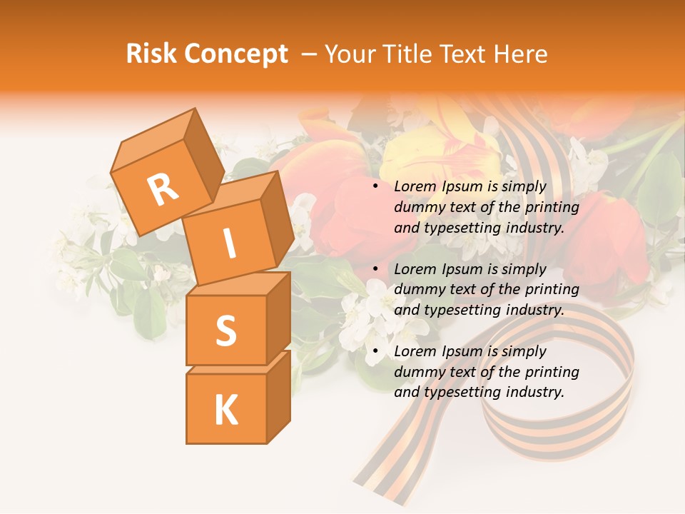 May Red Tape PowerPoint Template