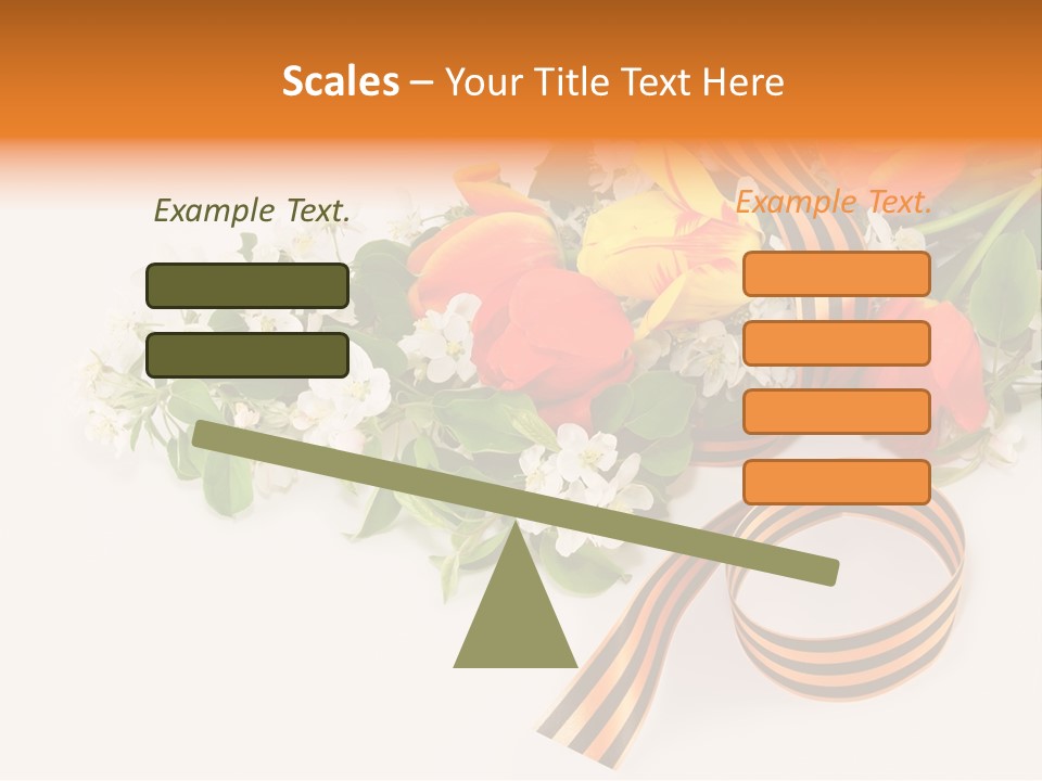 May Red Tape PowerPoint Template