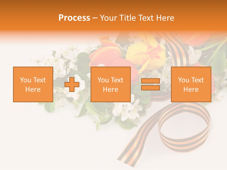 May Red Tape PowerPoint Template