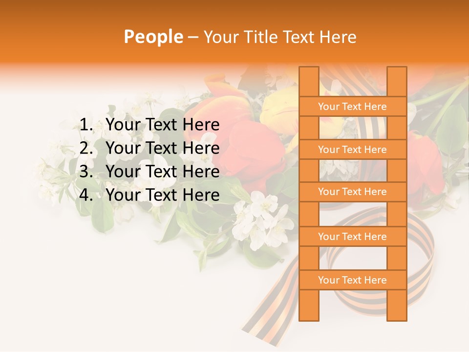 May Red Tape PowerPoint Template