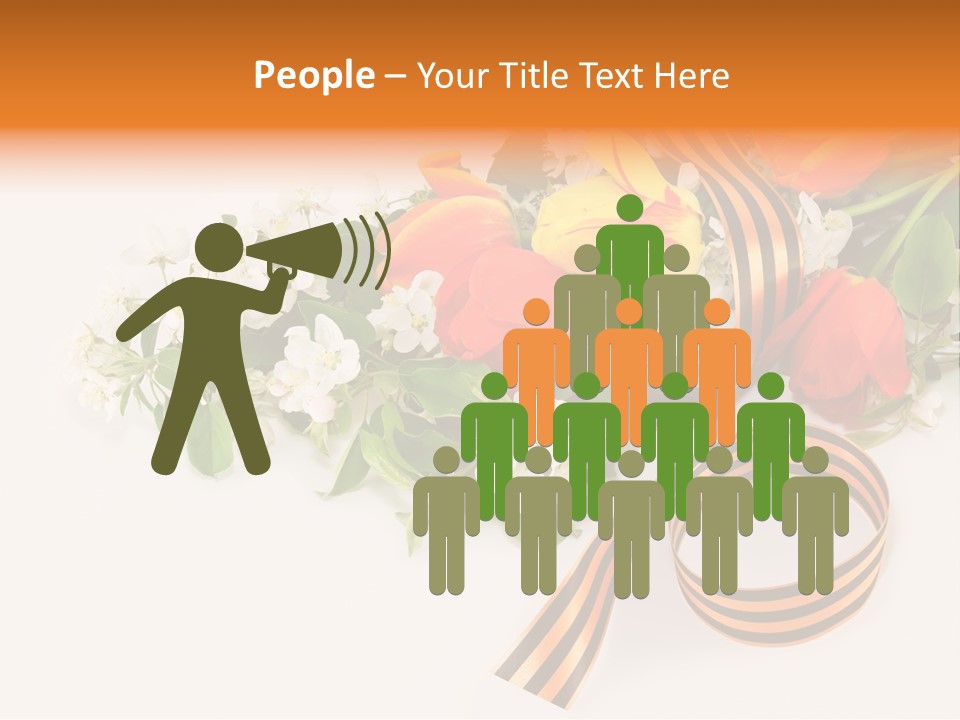 May Red Tape PowerPoint Template