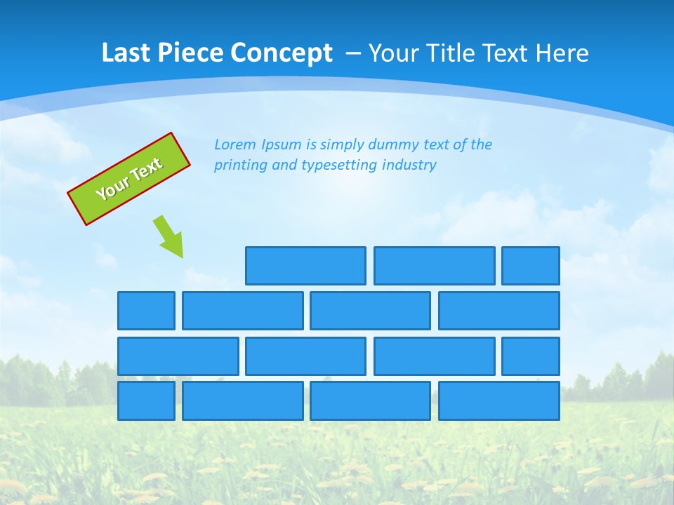 Sunny Nature Beautiful PowerPoint Template