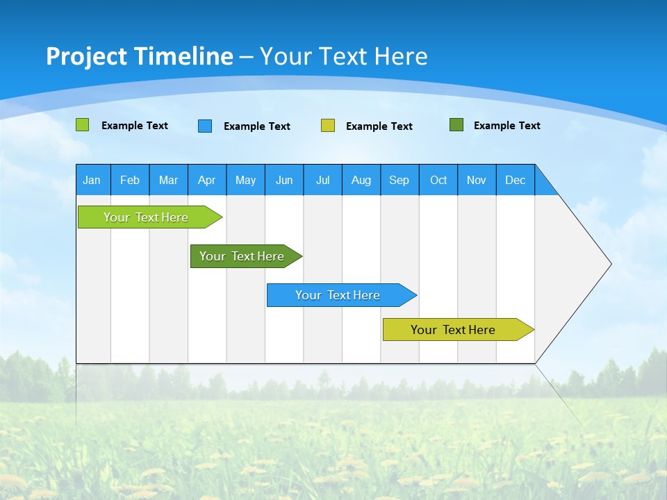 Sunny Nature Beautiful PowerPoint Template