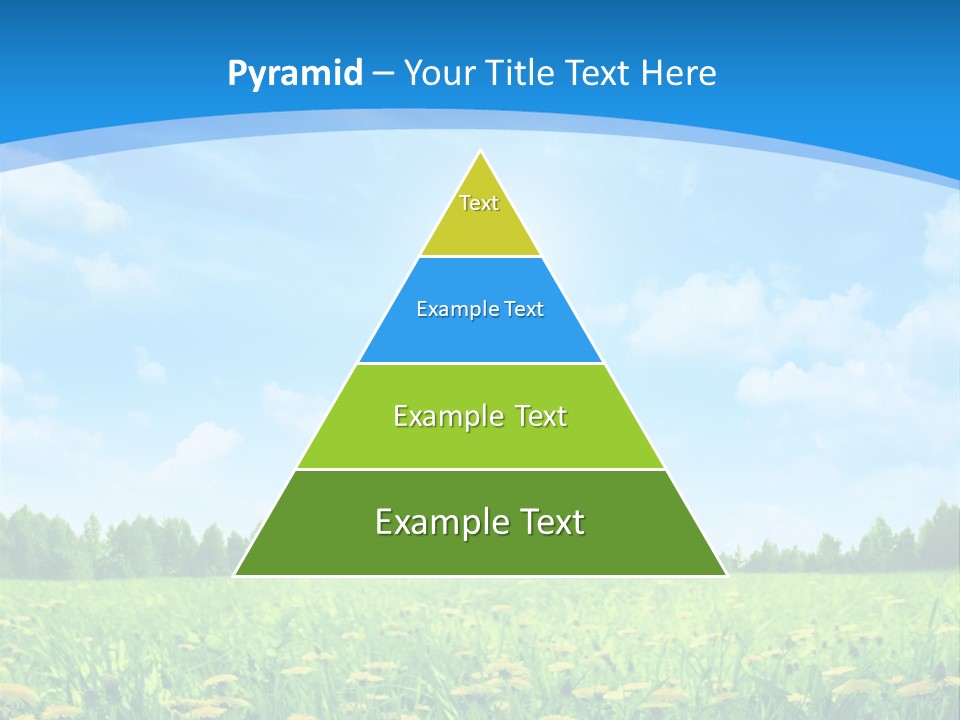 Sunny Nature Beautiful PowerPoint Template
