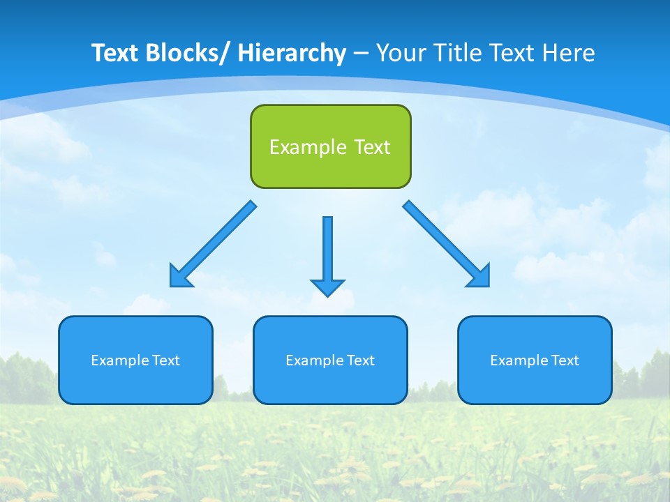 Sunny Nature Beautiful PowerPoint Template